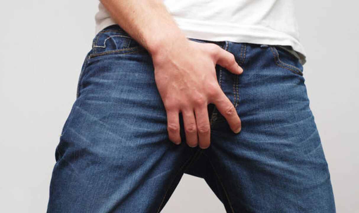 Douleur dans la région de l'aine avec prostatite