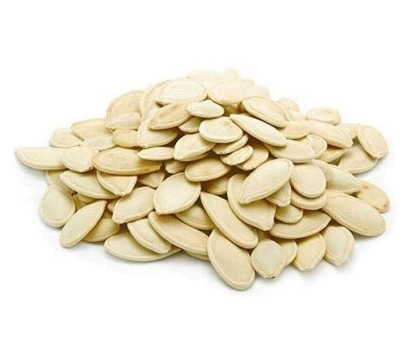 Graines de citrouille de prostatite